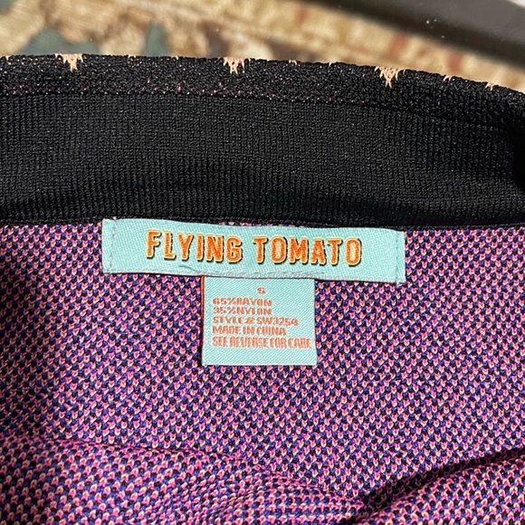 Flying Tomato midi skirt Size Small Bohemian Pattern Boho - Picture 8 of 9